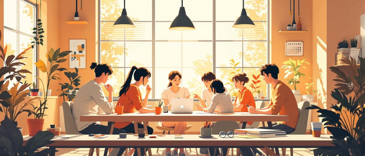 最新短剧网站公司介绍 - 年轻创意团队的工作场景
